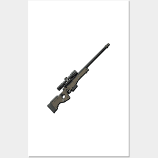 AWM Sniper Rifle Posters and Art